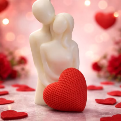 Ritualuri romantice Valentine’s Day lumânări soia